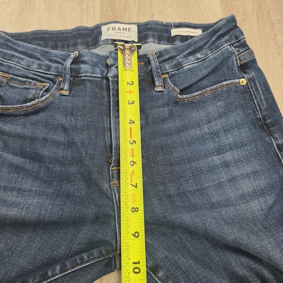 Frame Denim Indigo Flare Jeans - Picture 3 of 15